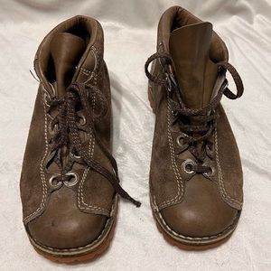 ST. MORITZ OLYMPIADOI DEPOSITATO SPORT T.U ANKLE LEATHER BOOTS SHOES 39